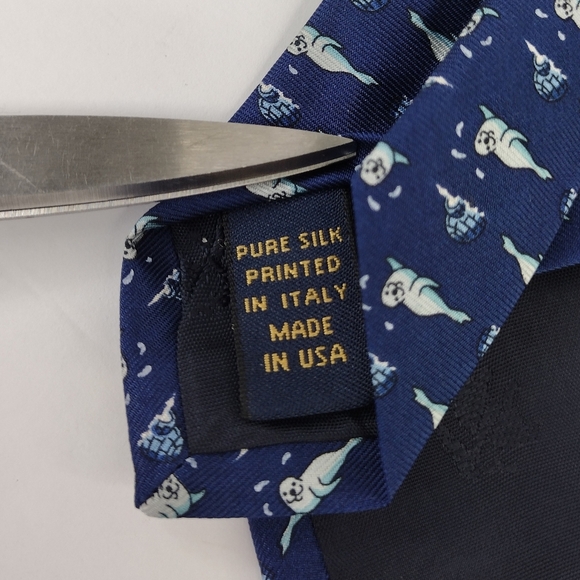 NWT Brooks Brother Makers Puro Silk Tie - Picture 9 of 12